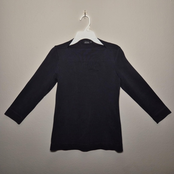 Kate Spade Heavyweight Thick 100% Cotton Fall Winter Balletcore Top XS - Picture 2 of 7